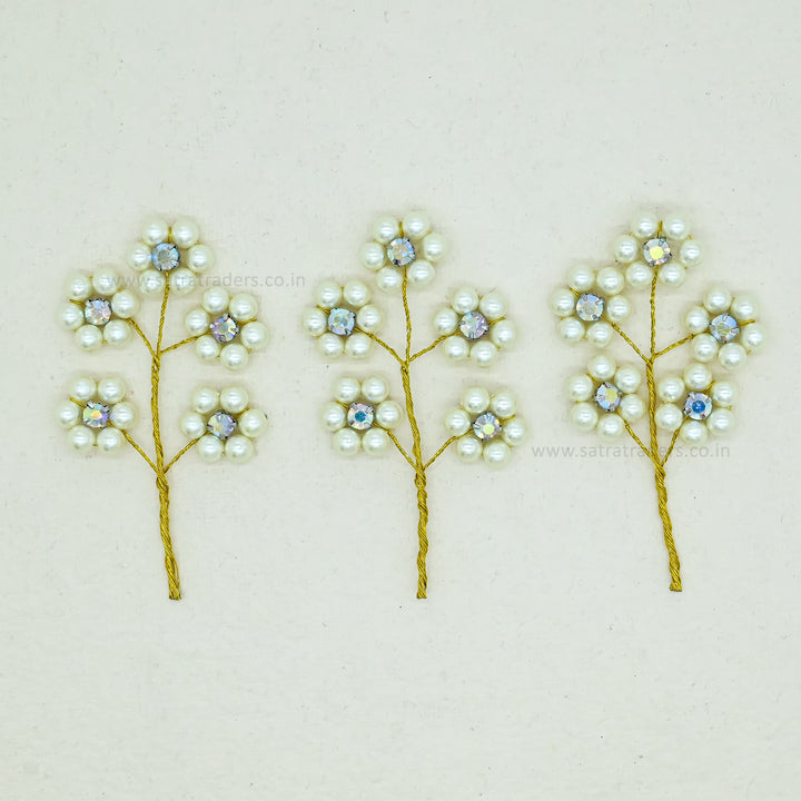 Beads Hair Accessories | Size : 4.1inch | Qty : 6pcs | HA32