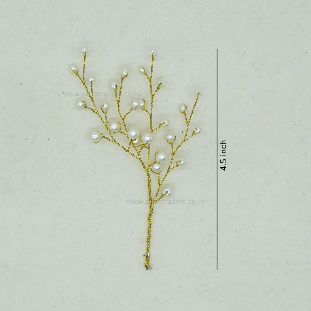 Beads Hair Accessories | Size : 4.5inch | Qty : 6pcs | HA24