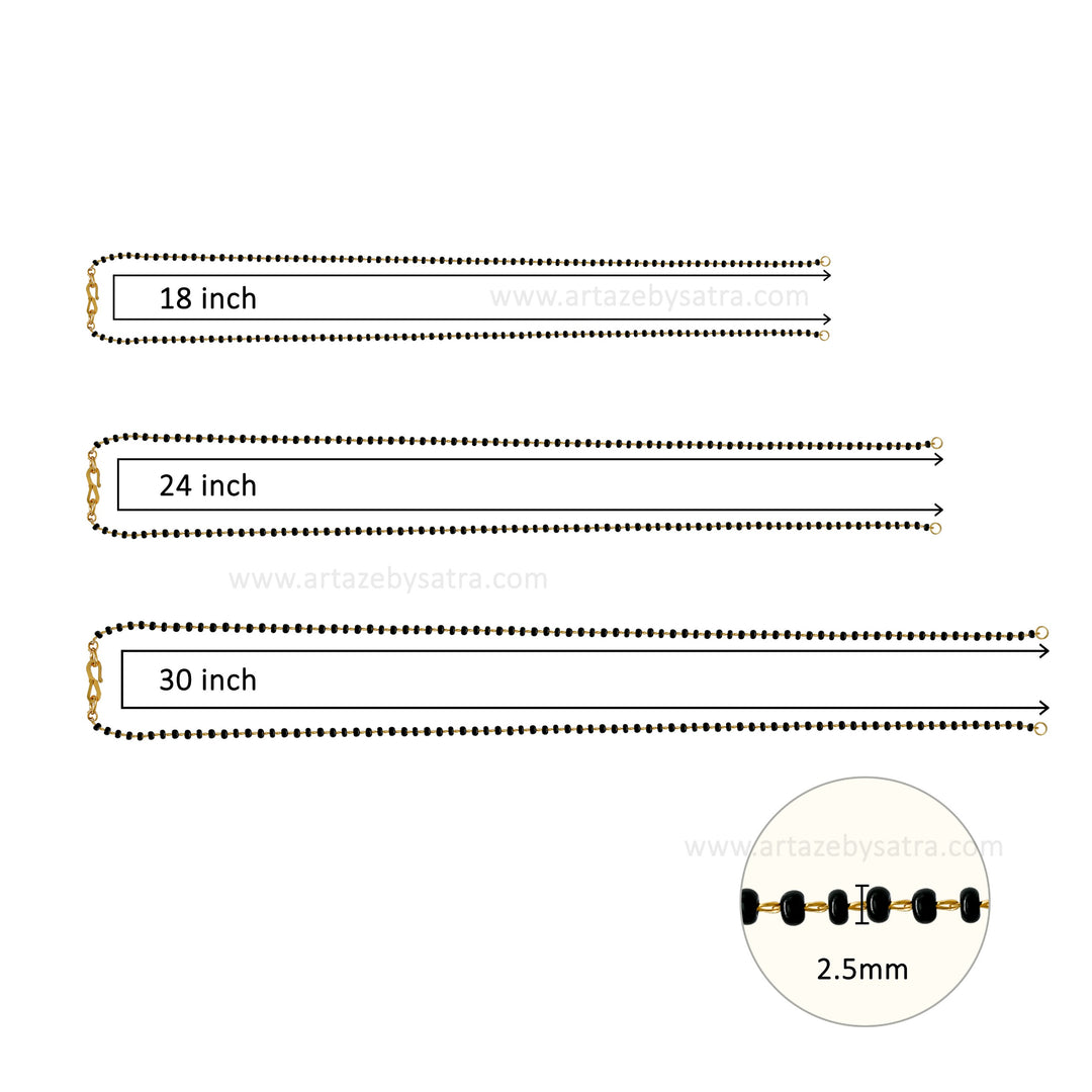 Single Line Mangalsutra Chain | Qty : 10pcs