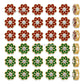 Floral Spacer Meenakari Beads | Size : 10mm | Qty : 12pcs | MKB73
