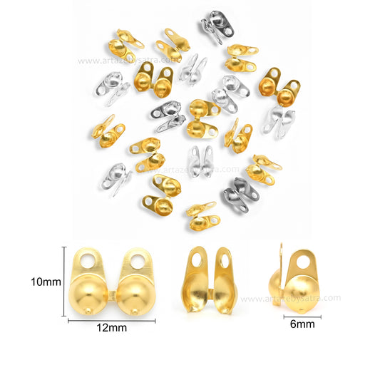 Ball Chain Lock | Size : 10mm | Qty : 100g | BF75