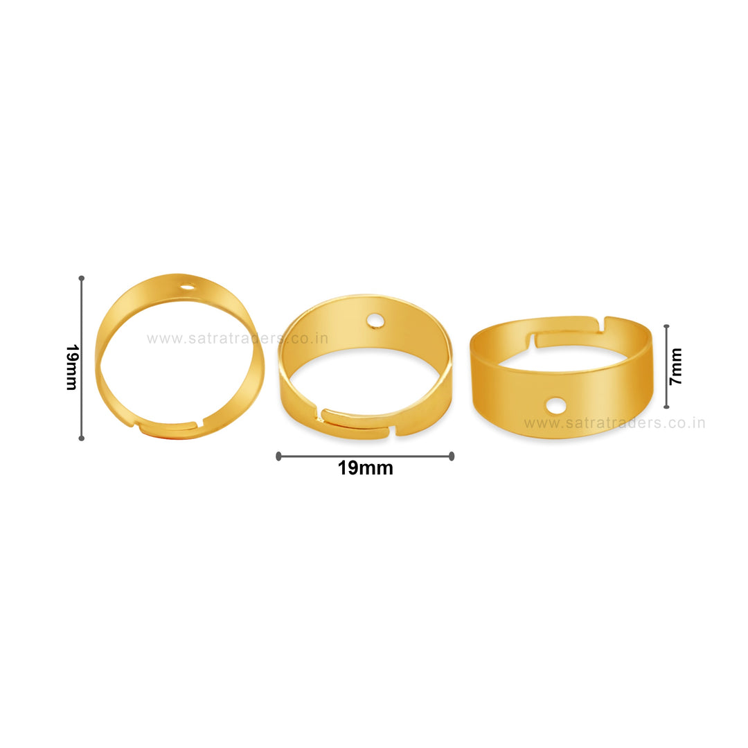 Finger Ring Base | Size : 15mm | 50pcs | BF88