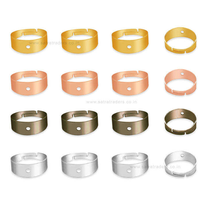 Finger Ring Base | Size : 15mm | 50pcs | BF88