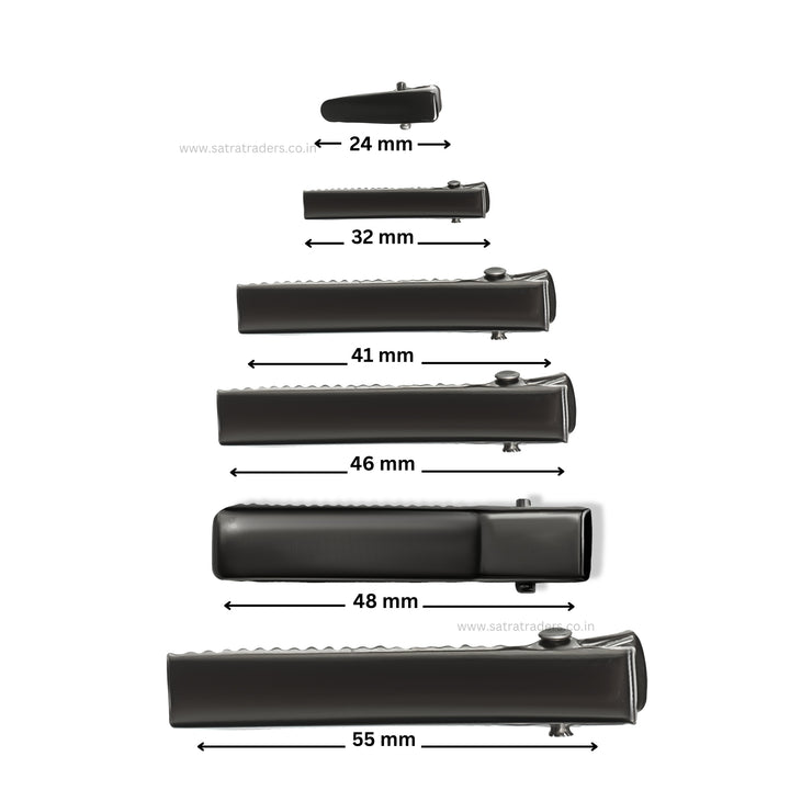 Black Spray Hair Pin | Qty : 12pcs | HA09