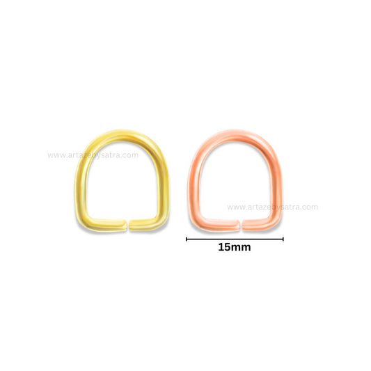 D Ring | Size : 15mm | Qty : 100g | BF29
