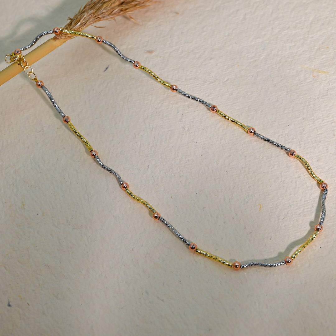 18k Brass Stopper Beads | Size : 4mm | 10pcs | BF136