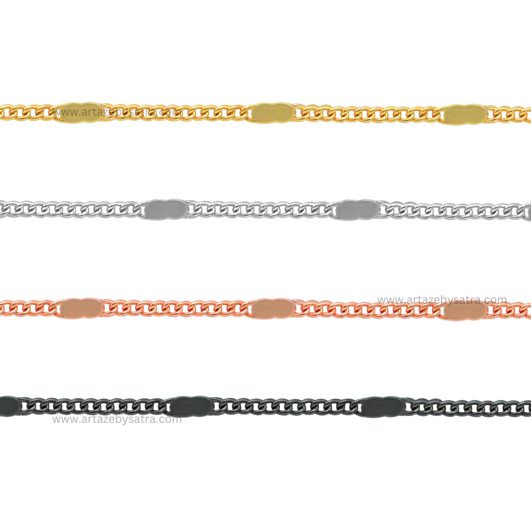 Iron Chains (Indian Polish) | Size : 20inch | Qty : 5pcs | RC02