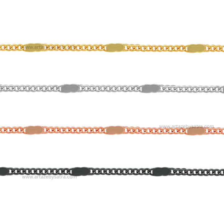 Iron Chains (Indian Polish) | Size : 20inch | Qty : 5pcs | RC02