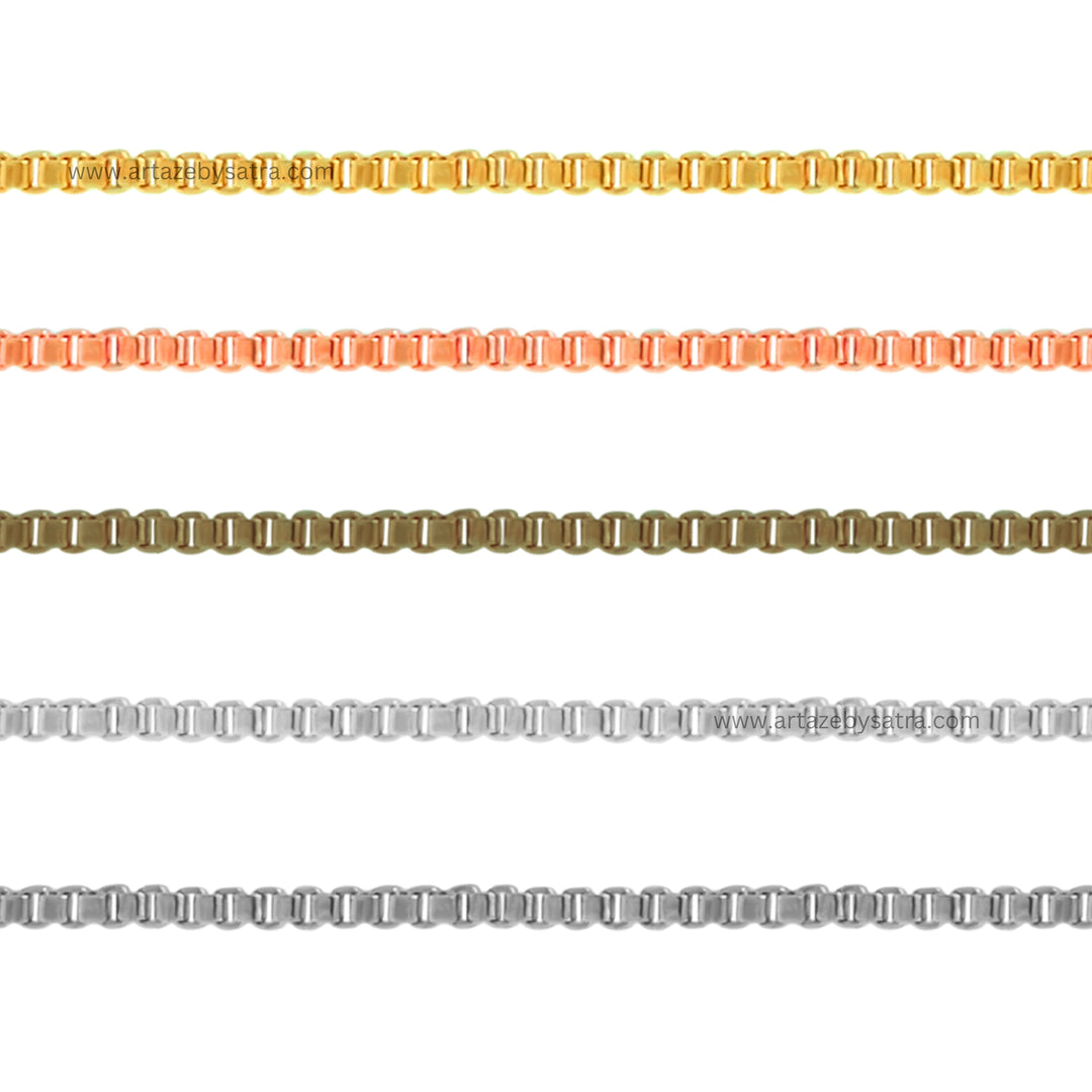 Iron Box Chains (Indian Polish) | Qty : 6pcs | RC01