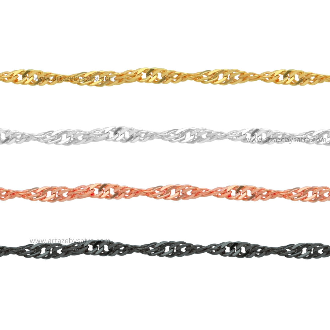 Iron Chains (Indian Polish) | Size : 20inch | Qty : 5pcs | RC03