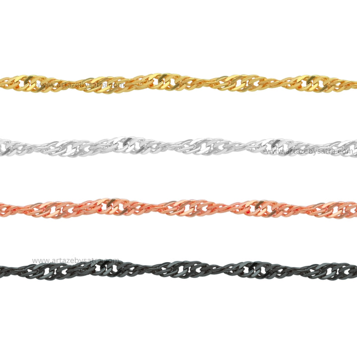 Iron Chains (Indian Polish) | Size : 20inch | Qty : 5pcs | RC03