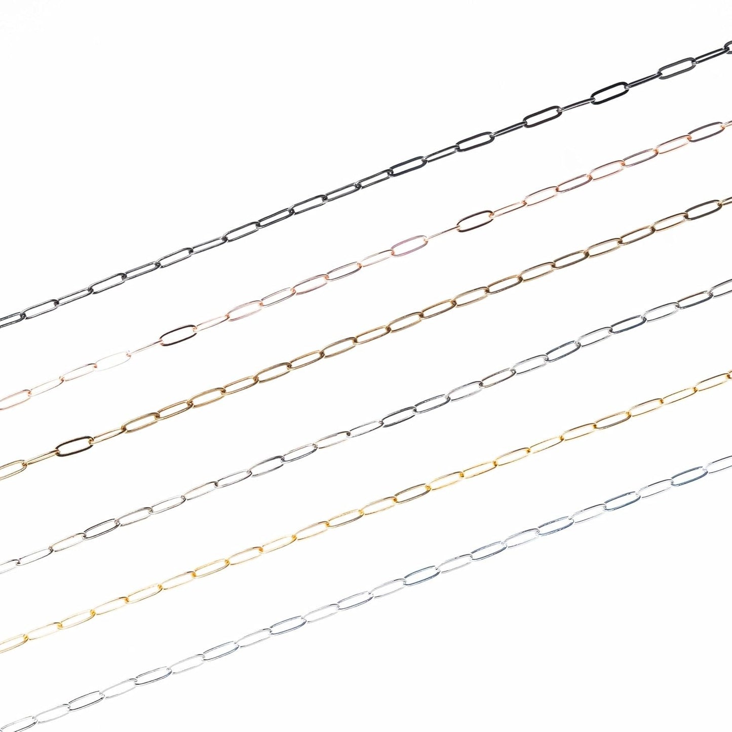 Iron Oval Chain | Size : H-4mm W-11mm | Qty : 100g | IC07