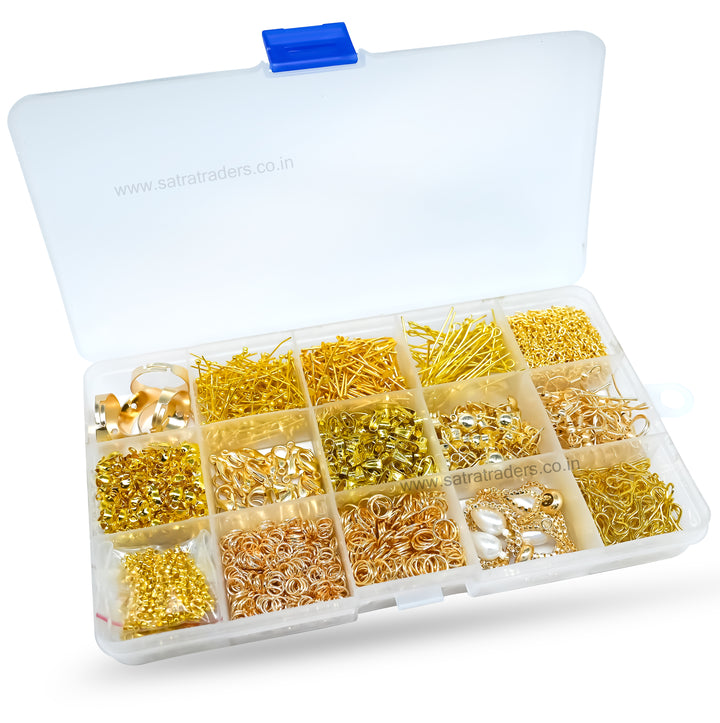 Jewellery Making Raw Material Kit | Beginners Kit | BF64