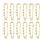 Safety Brooches Kilt Pins with 3 Loops |  Qty : 6pcs | BP11