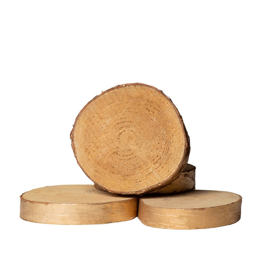 Wooden Log Slice | Size : 4 inch | Qty : 1pc | WS13