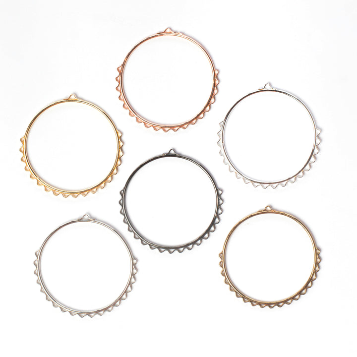 Earring Base 19 Naka Bali | Size : 55mm | 10pcs | EF64