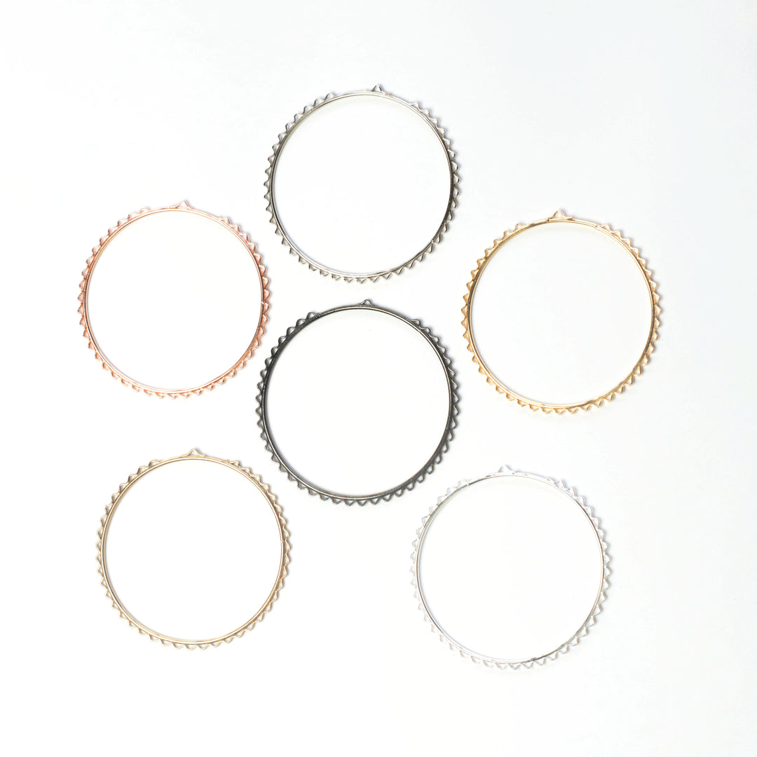 Earring Base 41 Naka Bali | Size : 76mm | 10pcs | EF48