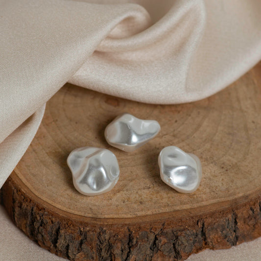 Uncut Pearl Beads | Size : 20mm | Qty : 10pcs | UC02