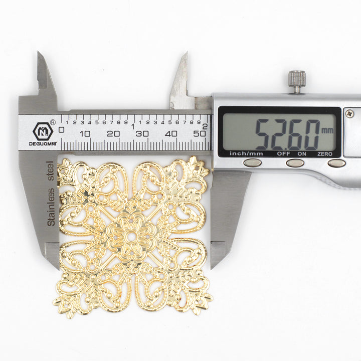 Designer Metal Art Base | Size : 52mm | 100gm | F-14-39 | MA459