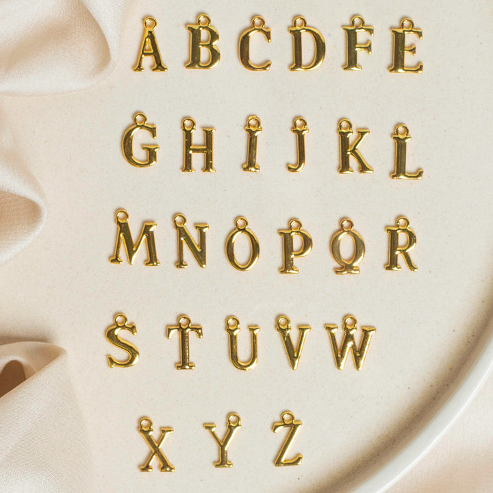Alphabet Charms