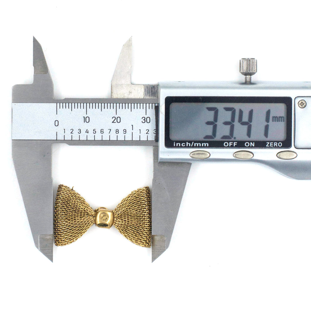 Metal Art Bow | Size : 35mm | 10 pcs | F-7-26 | MA486