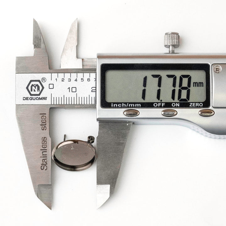 Ear Clip | Earing Finding  | Size : 18mm | 10pcs | EF45