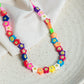Multicolor Star Smiley Polymer Clay Fimo Beads | Size : 6mm-2mm | FB11