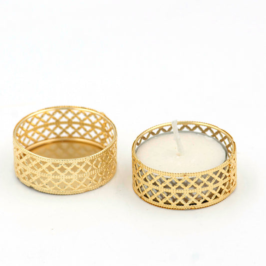 Lekar Polish Diya Holder | Size : 43mm ( 1 Inch ) | Qty : 12pcs
