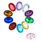 Oval Shape Acrylic Stones | Size : H-13MM W-18MM | Qty : 200pcs | AS07