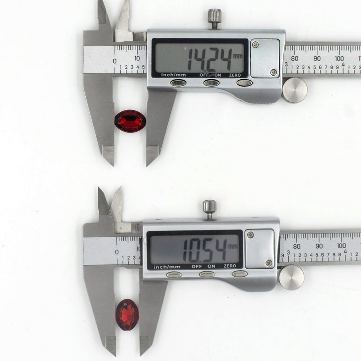 Oval Shape Acrylic Stones | Size : H-10MM W-14MM | 200 pcs