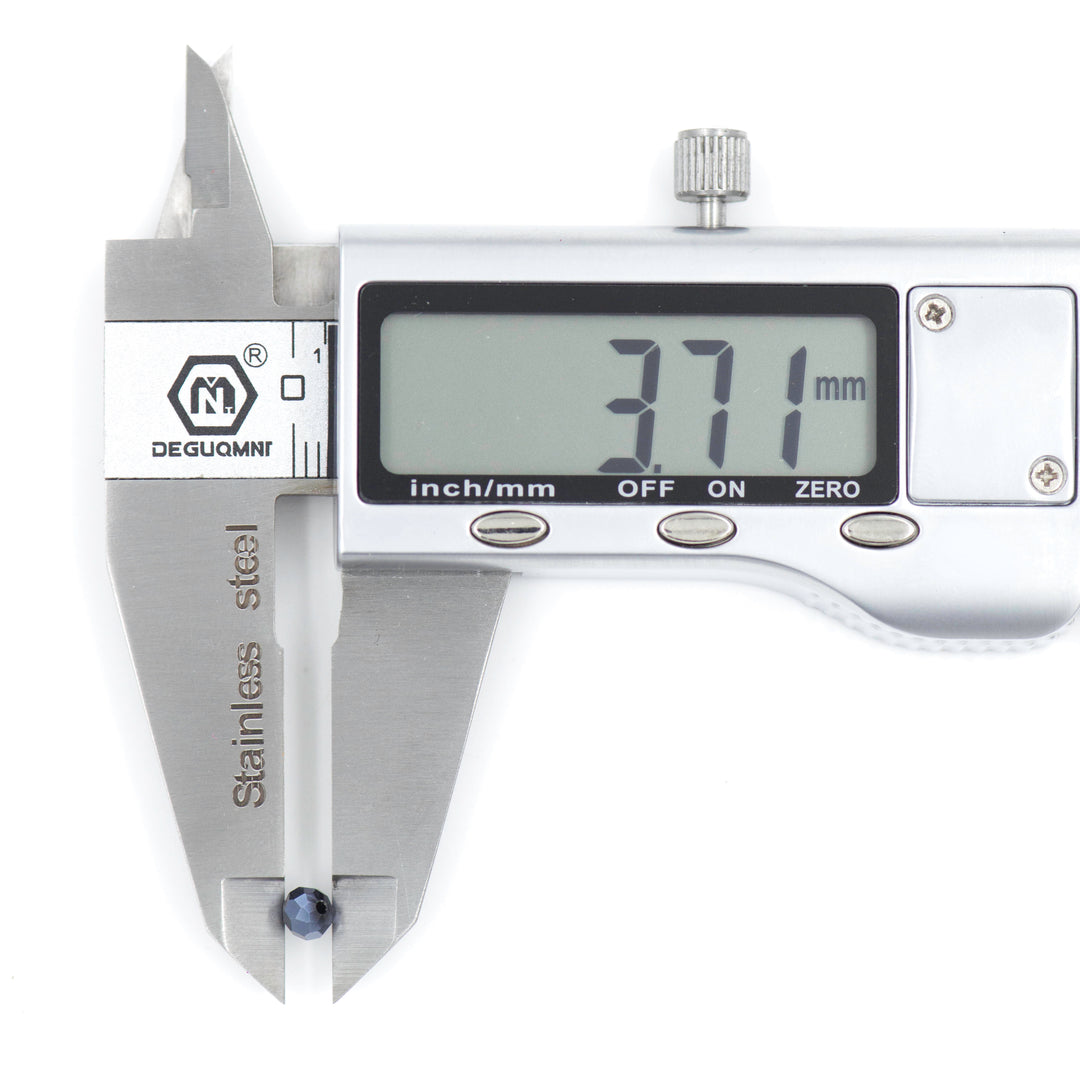 Tire RB Beads | Size : 4mm | Qty : 10 Line-approx 110 Beads perline | GB32