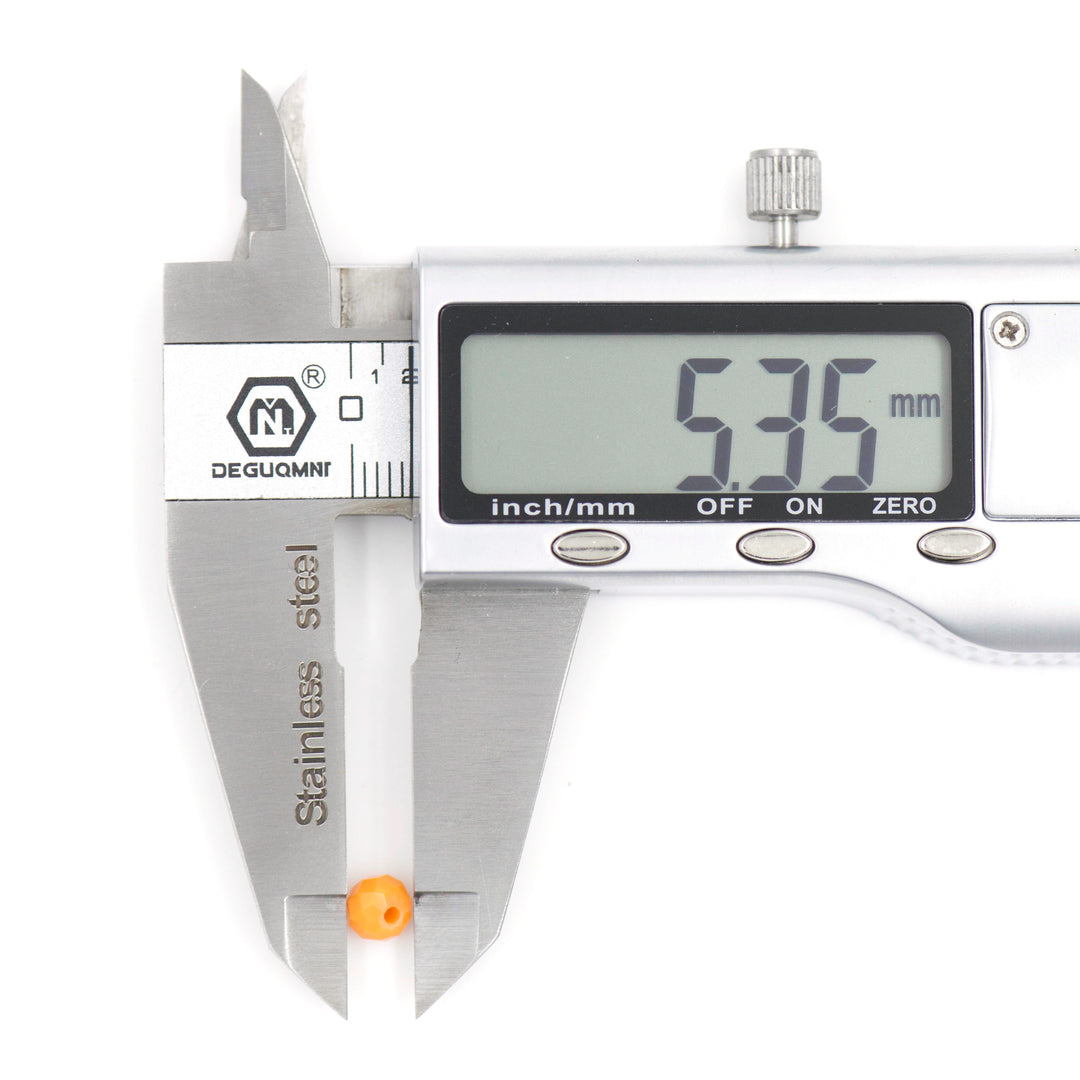 Tire Opaque Beads | Size : 6mm | Qty : 10 Line-approx 89 Beads perline | GB35