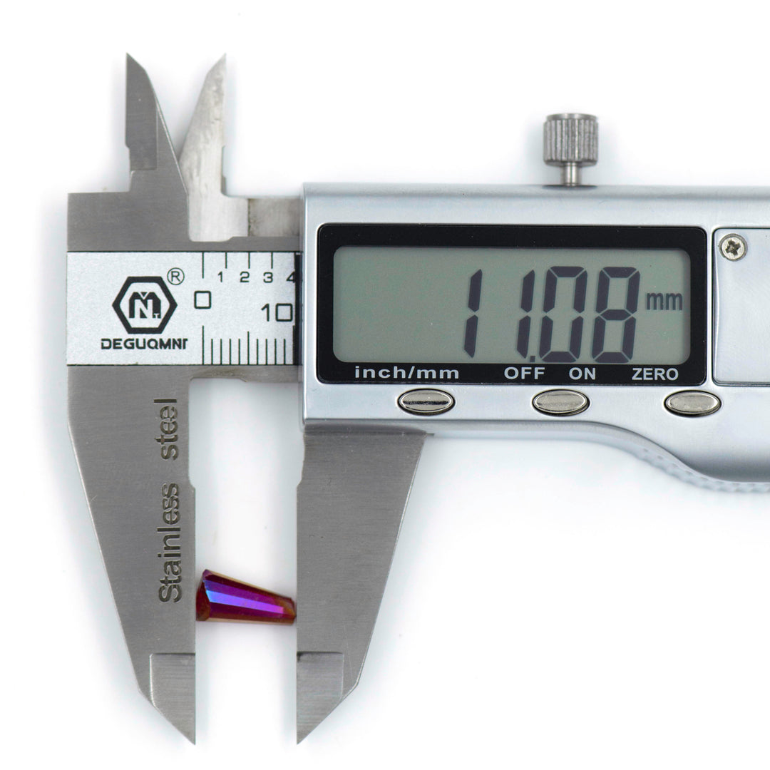 Pencil Rainbow Beads | Size : 6*12 | Qty : 5 Line-approx 47 Beads perline | GB41