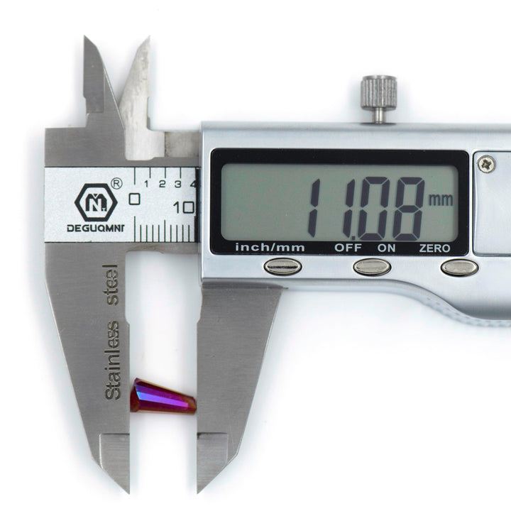 Pencil Rainbow Beads | Size : 6*12 | Qty : 5 Line-approx 47 Beads perline | GB41