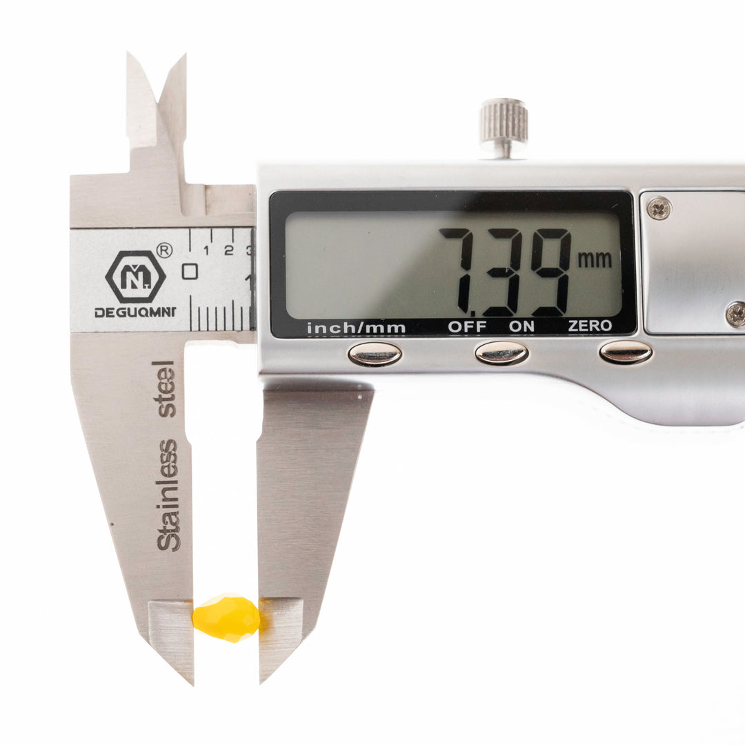 Drop Opaque Beads | Size : 5*7 | Qty : 5 Line-approx 275 Beads | GB90