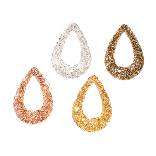 Wire Jewellery Design( W-8 ) | Size : 22mm | Qty : 20pcs | WR25