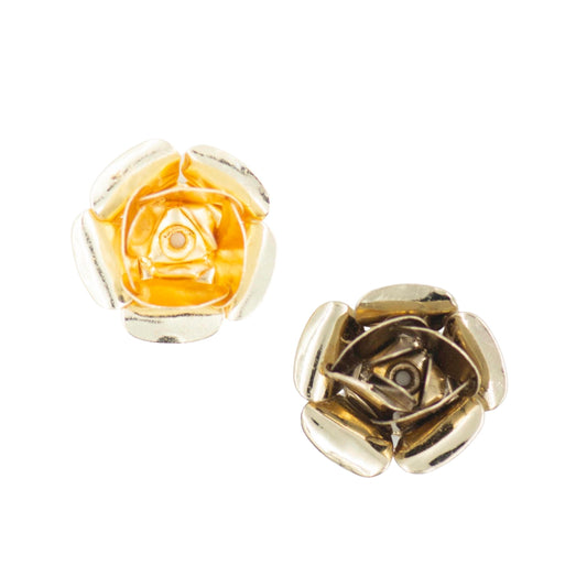 Metal Art Flower | Size : 15mm | Qty : 50pcs ( F-8-8 ) | MA498